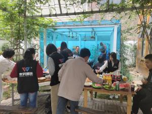 东吴网架春季员工烧烤活动