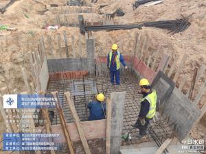 东吴网架在建项目电池厂房地脚螺栓预埋火热进行中